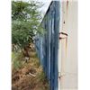 Image 25 : White 40' Shipping Container w/ Roll-Up Door (contents not included) - pickup the following week