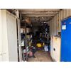 Image 7 : White 40' Shipping Container w/ Roll-Up Door (contents not included) - pickup the following week