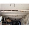 Image 9 : White 40' Shipping Container w/ Roll-Up Door (contents not included) - pickup the following week