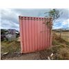 Image 3 : Red 20' Shipping Container (contents not included) - pickup the week after auction ends