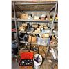 Image 1 : Contents of Shelf: Tools & Toolbox, Silicon Seal, Hardware, etc
