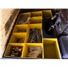 Image 19 : Contents of Shelf: Simpson StrongTie, Hilti FD-One Max Sealant, Mirror, Clamps, Hardware, etc