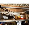 Image 2 : Contents of Shelf: Simpson StrongTie, Hilti FD-One Max Sealant, Mirror, Clamps, Hardware, etc