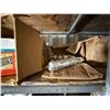 Image 4 : Contents of Shelf: Simpson StrongTie, Hilti FD-One Max Sealant, Mirror, Clamps, Hardware, etc