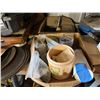 Image 14 : Contents of Shelf: Bike Wheels, SafeWaze Straps, Paint Rollers, Light Bulbs, Hardware, etc