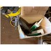 Image 16 : Contents of Shelf: Bike Wheels, SafeWaze Straps, Paint Rollers, Light Bulbs, Hardware, etc