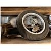 Image 17 : Contents of Shelf: Wheels, Gradall Starter, Jisan Hydraulic Breaker, PennBarry Fan, Garnet Abrasive,