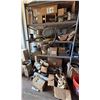Image 1 : Contents of Shelf: Filters, Canvas Straps, Work Light, Hardware, etc