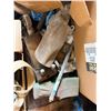 Image 6 : Contents of Shelf: Filters, Canvas Straps, Work Light, Hardware, etc