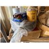 Image 8 : Contents of Shelf: Filters, Canvas Straps, Work Light, Hardware, etc