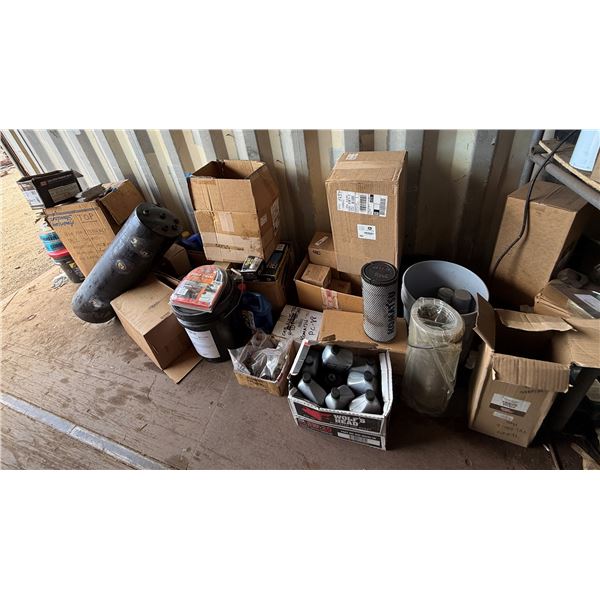 Multiple Filters, Oil Bottles, Elements, Edge Trim, Nails, Caution Tape, Hardware, etc