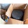 Image 8 : Multiple Pipe Fittings, Truck Pac Jump Starter w/ Cables, Chain Saw, Filters, Hose Reel, Chisel Set,