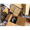 Image 9 : Multiple Pipe Fittings, Truck Pac Jump Starter w/ Cables, Chain Saw, Filters, Hose Reel, Chisel Set,