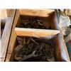 Image 8 : Contents of Shelf: Hoses, Clamps, Hand Tools, Shackles, Hardware, etc