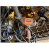 Image 4 : Ridgid Spade Handle Mud Mixer, DeWalt Angle Grinder & Hammer Drill, Charger, etc
