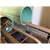 Image 5 : Multiple Metal & Green PVC Pipe, Bars, Threaded Rods, Work Light, etc Misc Sizes