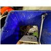 Image 15 : Contents of Shelf: Napa Wrench Set, Ryobi Chain Saw, Napa Tire Bead Seating Tool, Hand Tools, Hardwa