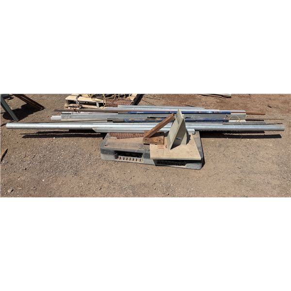 Multiple Metal Pipes & Channels, Winch Post, etc Misc Sizes