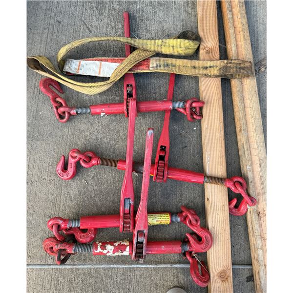 Multiple Ratchet Chain Binders