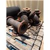 Image 3 : Multiple Ductile Iron Pipe Fittings, Misc Sizes