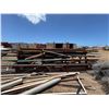 Image 13 : Multiple Metal & PVC Pipes & Channels on Rack, Misc Sizes