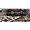 Image 1 : Multiple Metal & PVC Pipes & Channels on Rack, Misc Sizes