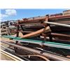 Image 5 : Multiple Metal & PVC Pipes & Channels on Rack, Misc Sizes