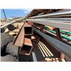 Image 8 : Multiple Metal & PVC Pipes & Channels on Rack, Misc Sizes