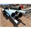 Image 10 : Multiple Metal & PVC Pipes & Channels on Rack, Misc Sizes
