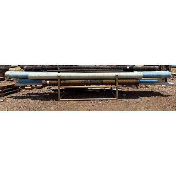 Multiple Metal & PVC Pipes, etc Misc Sizes