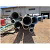 Image 3 : Multiple Metal & PVC Pipes & Channels on Rack, Misc Sizes