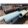 Image 5 : Multiple Metal & PVC Pipes & Channels on Rack, Misc Sizes
