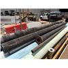 Image 6 : Multiple Metal & PVC Pipes & Channels on Rack, Misc Sizes
