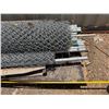Image 8 : Multiple Metal Pipes & Rolls Chain Link Fencing, Misc Sizes