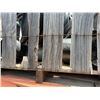 Image 5 : Wooden Bin Multiple Large Black Corrugated Pipes, etc Misc Sizes