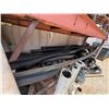 Image 10 : Multiple Black Corrugated Pipes, Hoses, Ductile Iron Fittings, etc Misc Sizes