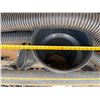 Image 13 : Multiple Black Corrugated Pipes, Hoses, Ductile Iron Fittings, etc Misc Sizes