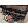 Image 1 : Multiple Black Corrugated Pipes, Hoses, Ductile Iron Fittings, etc Misc Sizes