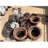 Image 2 : Multiple Ductile Iron Pipe Fittings, Flanges, Rubber Gaskets, etc Misc Sizes