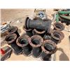 Image 2 : Multiple Ductile Iron Pipe Fittings, etc Misc Sizes