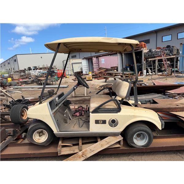 Club Car 2-Seat Golf Cart w/ Canopy Top (doesn't run)