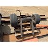 Image 1 : Heavy Duty 2-Wheeled Trailer Axle Assembly & Landing Gear