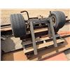 Image 2 : Heavy Duty 2-Wheeled Trailer Axle Assembly & Landing Gear