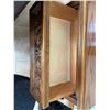 Image 2 : Oak Nightstand and Brown Recliner Chair