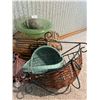 Image 11 : Framed Art, Wicker Baskets, and Decor Lot