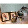 Image 1 : Cross-Stitch Art, Vintage Hats, Purse, Bamboo