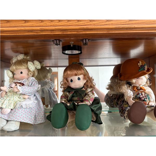 Three Porcelain Dolls