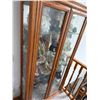 Image 2 : Oak Display Cabinet with Glass Shelves and  