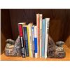 Image 1 : Bear Dale Castle Bookends with 10 Books