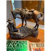 Image 2 : Canadian Cowboy Statue with Two Books